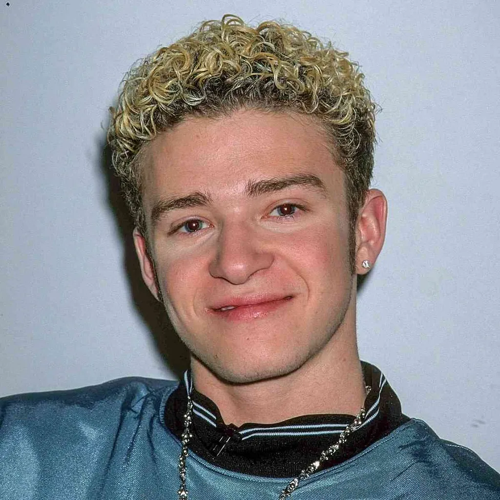 Tunsori Justin Timberlake din anii 90' title=