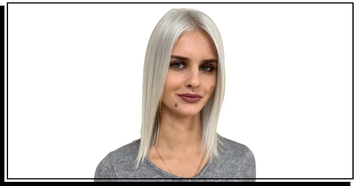 En dam med fint hår' title=