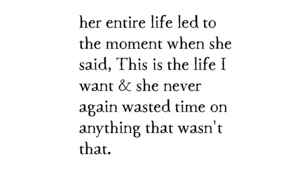 Quote in typewriter font on a white background