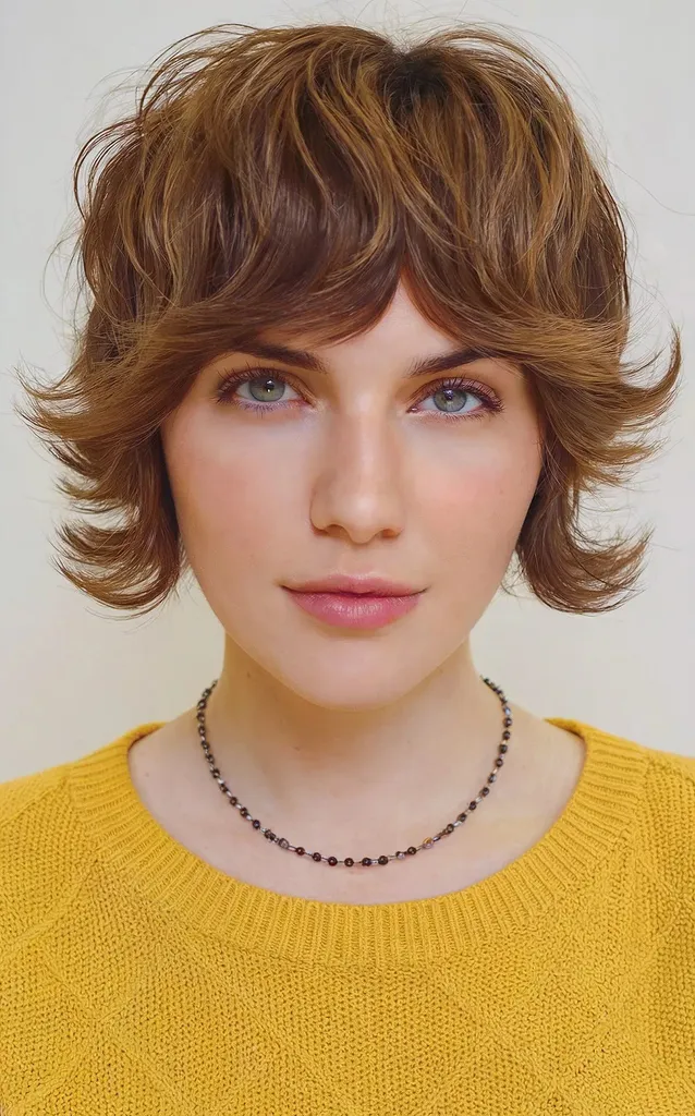 Bob hirsute très court' title=