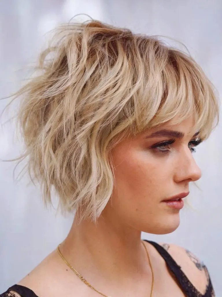 50 süße gewellte Bob-Frisuren, die einfach zu stylen sind' title=