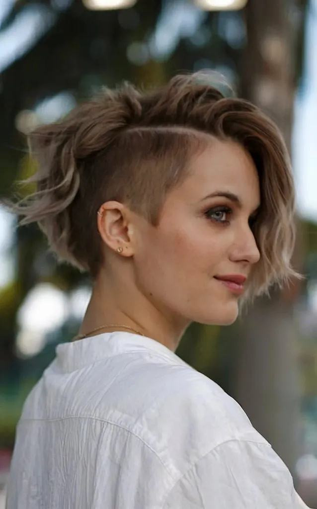 Pixie Bob Undercut' title=