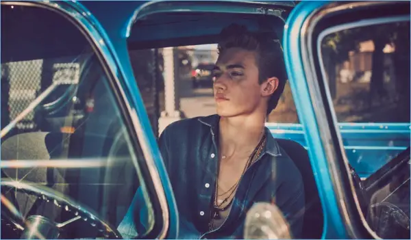 Guy Aroch fotí Lucky Blue Smith pre Eli Halili
