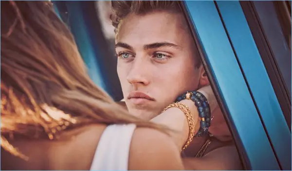 Lucky Blue Smith 2017 Eli Halili Jarná letná kampaň 006