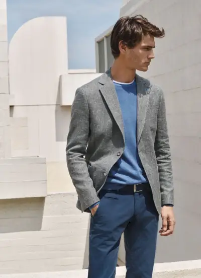 Julien Sabaud viser smart stil og har på seg en look fra Digel