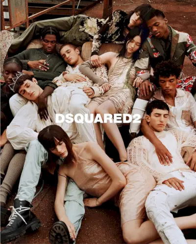 Dsquared2 dévoile sa campagne publicitaire printemps-été 2022.