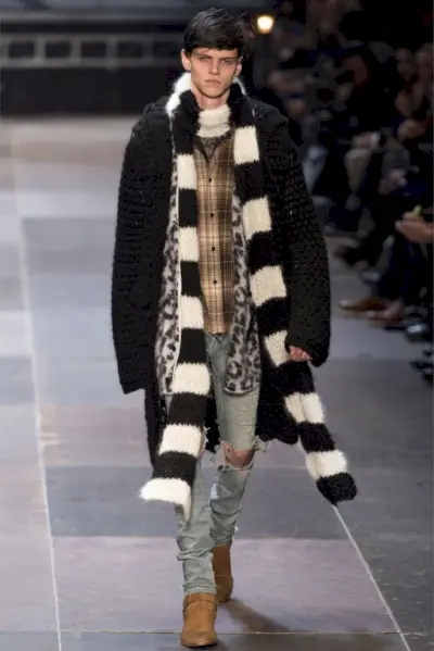 Saint Laurent Automne Hiver 2013 Hedi Slimane Grunge Homme