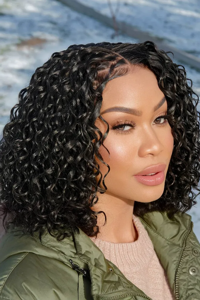 Ziemas frizūra melnādainām sievietēm' title=