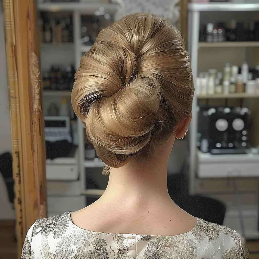 Elegantná updo zo 60. rokov' title=