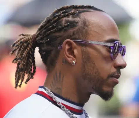 Lewis Hamilton Cornrow Highlights Masculin