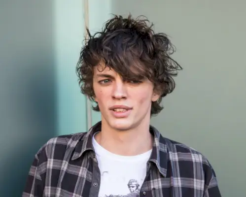 Short Messy Wolf Cut Homme