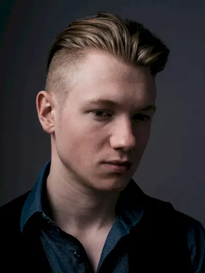 Slick Back with Undercut Men