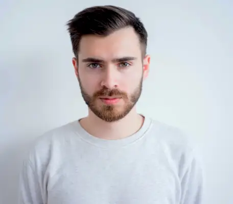 Crew Cut Men Střední účes