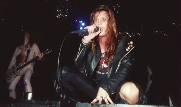 Sebastian Bach Rachel Bolan Skid Row 1989