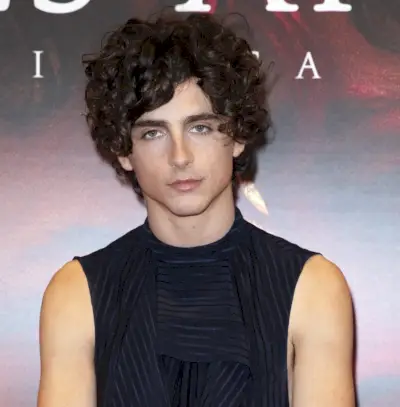 ティモシー・シャラメ カーリーヘア 2022