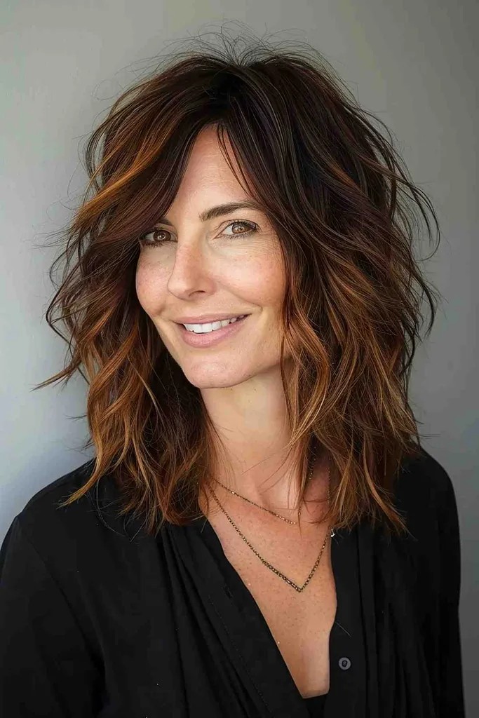 Pričeska do ramen, ki jo je navdihnil Shag' title=