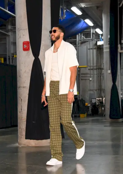 Jayson Tatum Style 2024 Coach Lunettes de soleil Wales Bonner