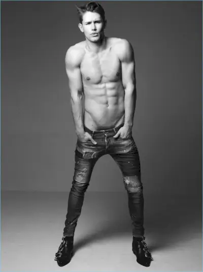 Pedijs Mičels 2018. gada redakcijas Gay Times 003