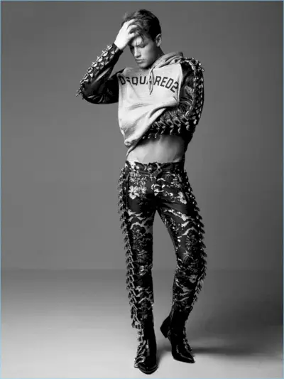 Pedijs Mičels 2018. gada redakcijas Gay Times 006