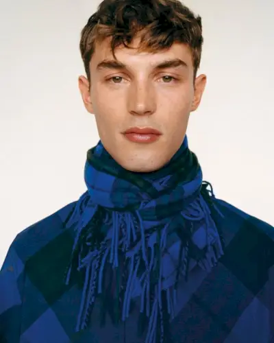 El modelo británico Kit Butler para Burberry.