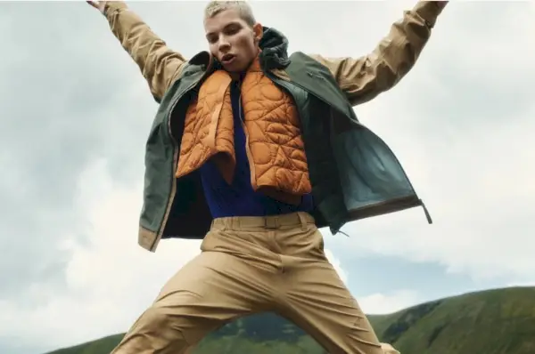 H&M Heren Herfst 2022 Tom Banks-model