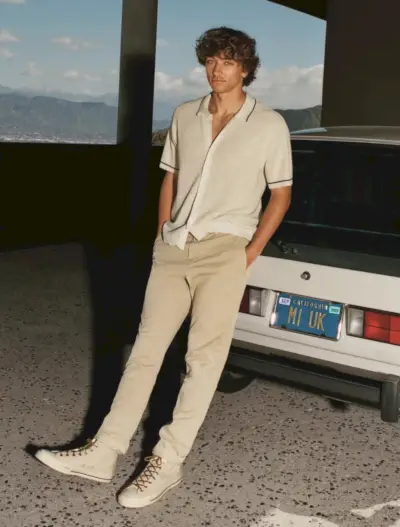 Types de pantalons hommes kakis AE