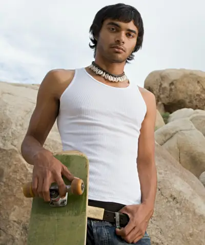 Colier de scoici Accesoriu de modă pentru bărbați din anii 90