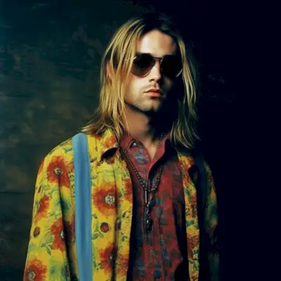 Stilul vintage și imprimeurile eclectice au contribuit la o estetică grunge definitivă.