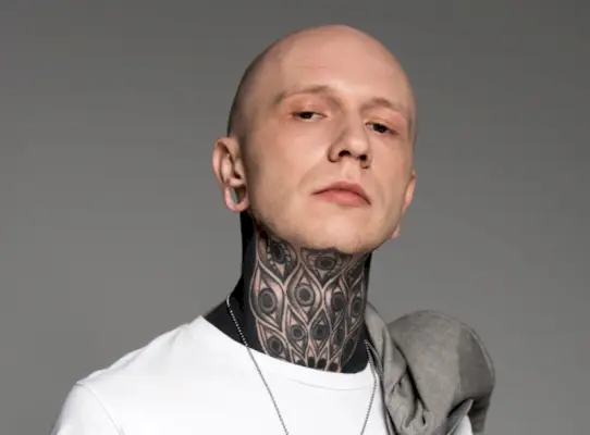 Model Gât Tattoo Bărbați