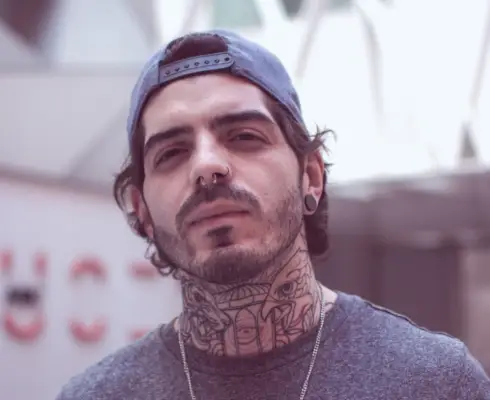 Evil Eye Gât Tattoo Barbati