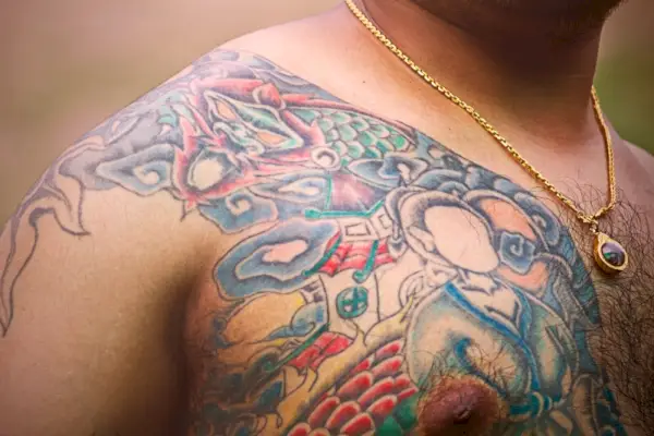 Nápady na tetování pro muže Tetování akvarelem