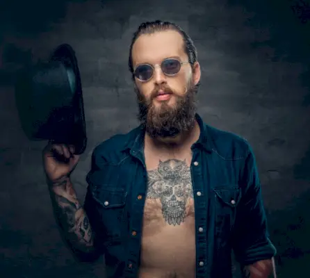 Nápady na tetování pro muže Lebka sovy