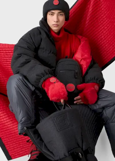 Giorgio Armani Neve Höst Vinter 2023 Män