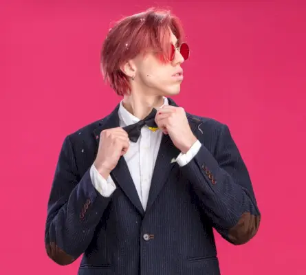 ブラックネクタイのドレスコードメンズファッションフェイクパ