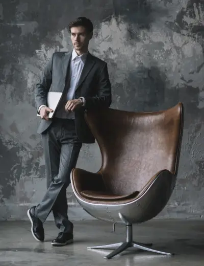 חליפות גברים בסגנון פחם