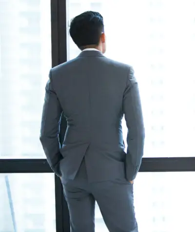 סגנונות חליפת גברים פתח יחיד