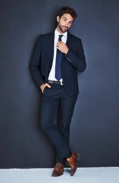 סגנונות חליפת גברים מבנה גוף ממוצע