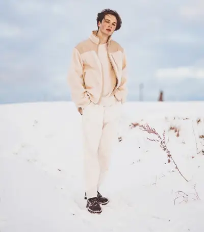 ソフトボーイの美的単色着付け