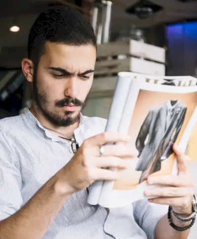 Hvordan kle seg godt Menn Reading Magazine