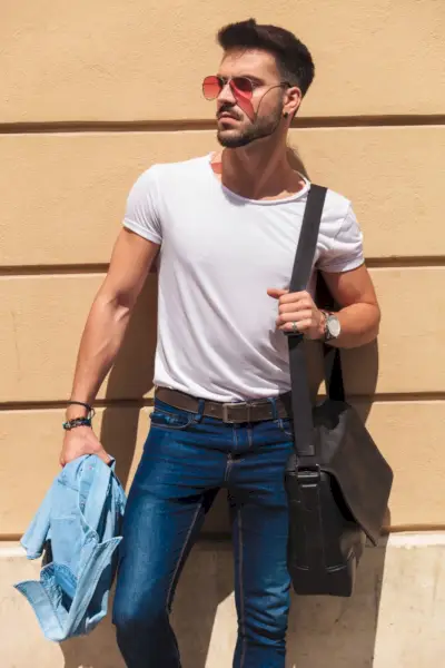 Hvordan kle seg godt menn jeans