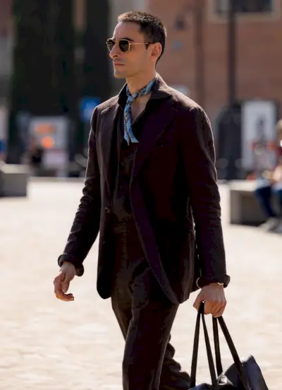 Sjaal Outfit Herenpak