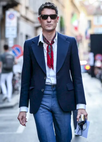 Colbert Sjaal Outfit Heren Alvaro de Juan