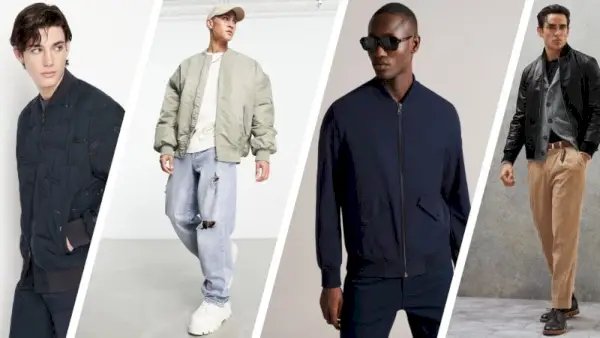Tenues De Blouson Bomber Pour Hommes
