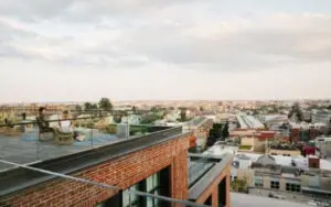 Image of the Line Hotel rooftop in Washington, DC