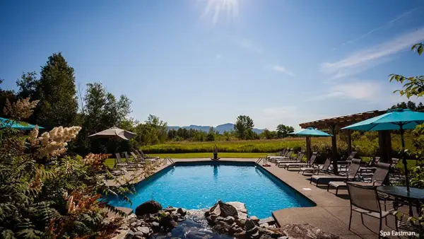 Spa Eastman, Eastern Townships, Quebec, pool