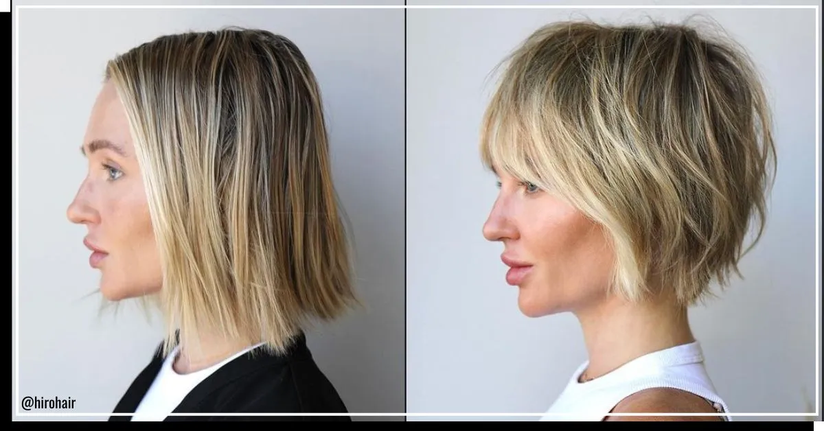 Sahag-snit voor dun haar' title=