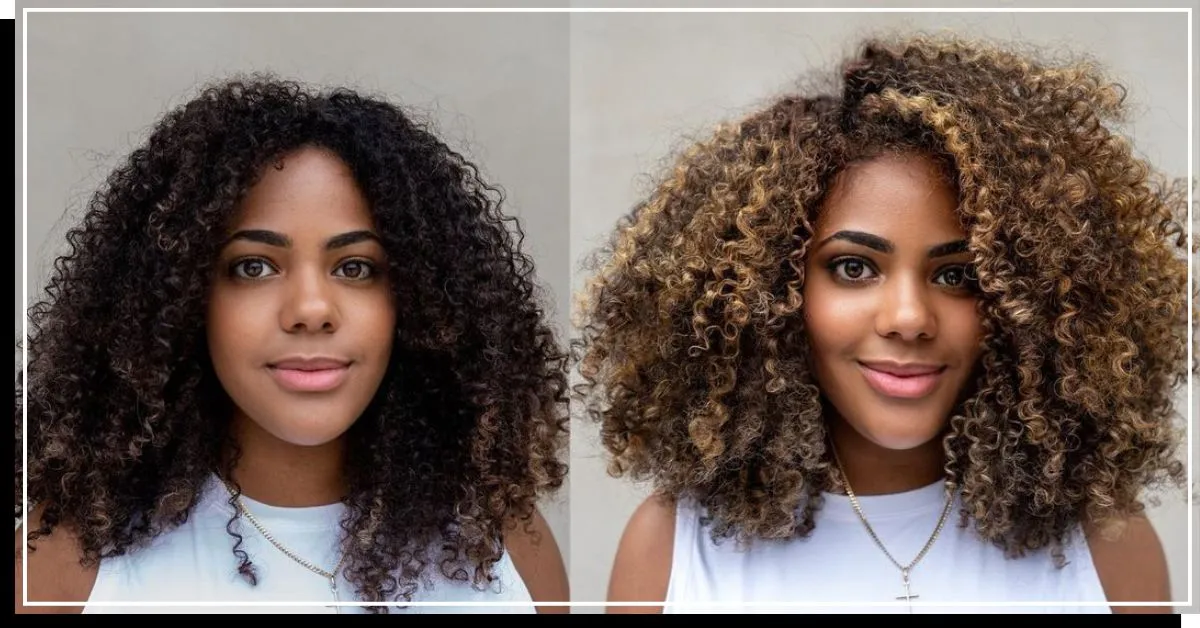 speelse volumineuze krullen' title=