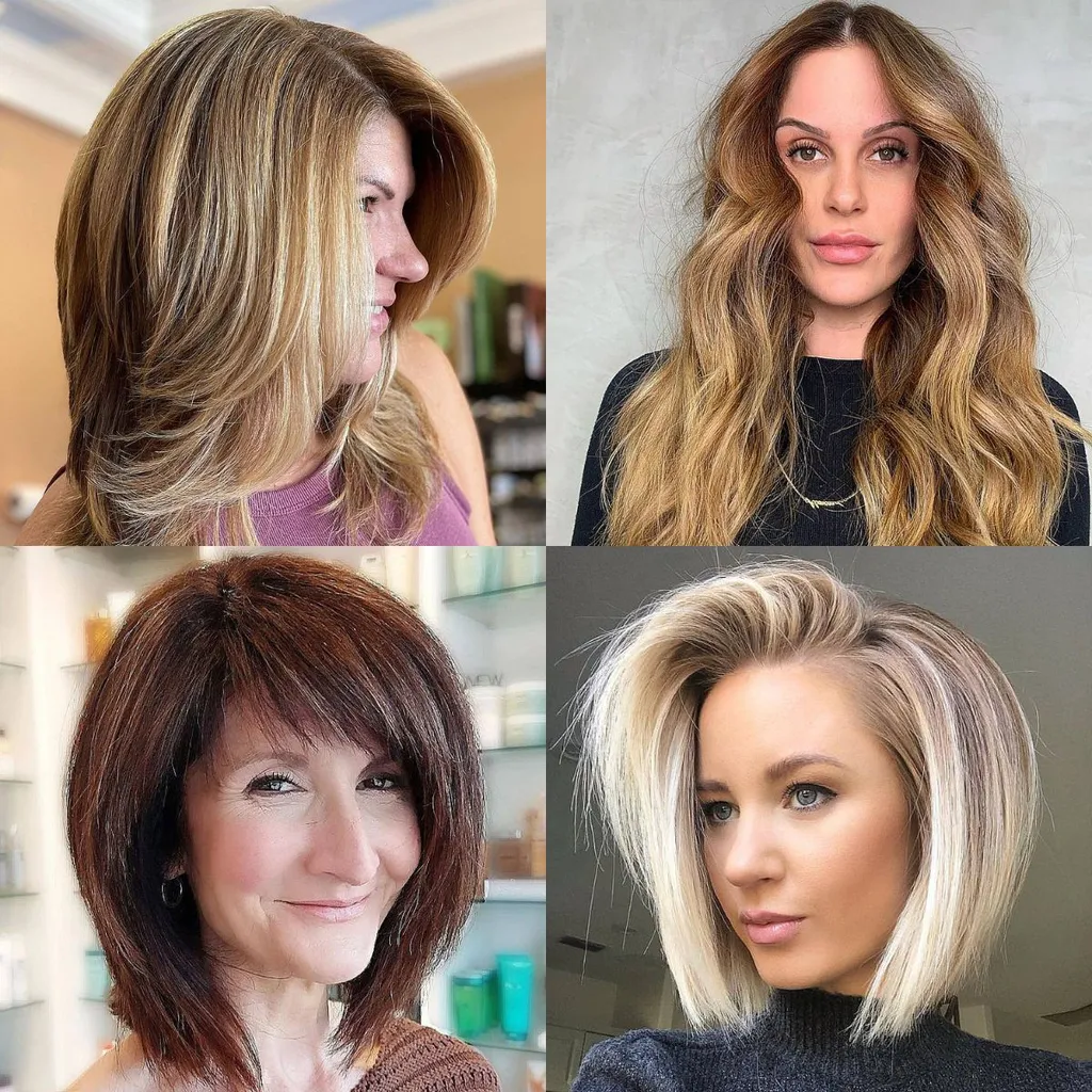 太いヘアカット' title=