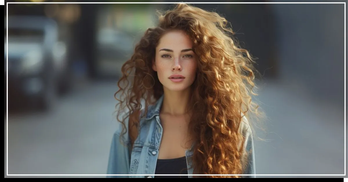 縮れた巻き毛' title=