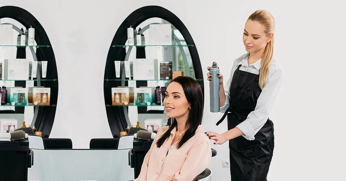 Styling hår' title=